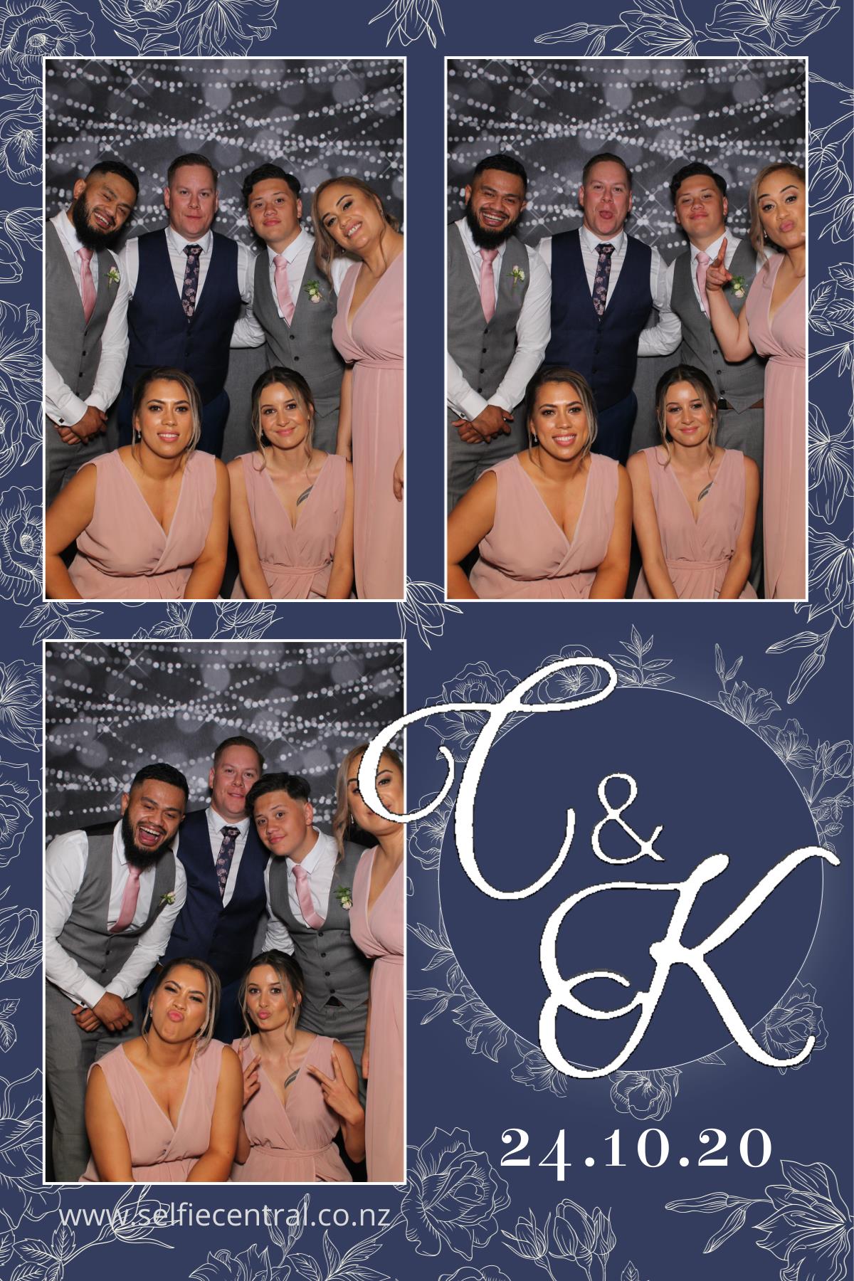 Christopher & Kataraina's wedding | View more photos from the event at gallery.photobooth.co.nz/u/SelfieCentral/Christopher-Katarainas-wedding